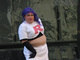 É legal ver um cosplay que une dois personagens do mesmo anime. O figurino pode ser da Trixie, de Speed Racer, mas a pança só pode ser do Gorducho!