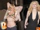 Courtney Love, quando bebe, fica com calor. Dessas vez devia estar frio, porque ela nem tirou tanta roupa assim