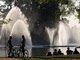 Marco do centenário da cidade de São Paulo, o Parque do Ibirapuera foi concebido a partir das ideias do arquiteto&nbsp;Oscar Niemeyer e do paisagista Burle Marx 