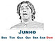 Junho é encrenca. É o mês dos namorados e, também, é o mês do ciúme porque junho foi batizado em homenagem a deusa Juno (Hera), mulher de Júpiter (Zeus), a maior ciumenta da mitologia greco-romana. Ela tinha motivos pra isso! O marido dela era de um apetite sexual tão grande que não perdoava nem maçaneta de porta