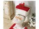 E o Papai Noel precisa passar a noite abraçado com o troninho