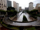 A capital paulista está esvaziada nos últimos dias de 2012. A imagem mostra a região do Anhangabaú, que sempre está abarrotada de veículos