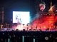 Show com queima de fogos embalou multidão no centro de Yangon, em Mianmar