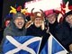 Escoceses se divertiram e mostraram toda a sua nacionalidade na virada do ano em Edimburgo