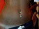 Esse piercing aí é meio zoado, mas, só dá para perceber depois de meia hora babando nessa cor!