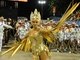 <b>ANA FURTADO - 2012</b><br>A atriz Ana Furtado, de 39 anos, abusou do ouro na fantasia que usou em sua passagem pela bateria da Grande Rio. Apesar do pouco gingado, a apresentadora do <i>Vídeo Show</i> (TV Globo) deu conta do recado no desfile sobre superação