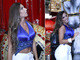 Nicole Bahls desfilou como destaque na Beija-Flor em 2011, quando a azul e branco foi campeã do Carnaval