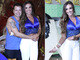 Nicole Bahls comemorou a sua ida para a Beija-Flor