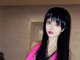 O primeiro passo foi na base do Photoshop! Lukyanova usou a ferramenta da manipulação gráfica para botar uma perucona na sua cabeça!<br><br><a href=""></a>