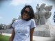 Soraya Guilherme Cavalcanti, de Natal, posou em frente ao Monumento às Bandeiras