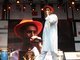 Criolo, outro nome da nova geração de artistas da música popular brasileira, também subiu ao palco para comemorar os 459 anos da capital paulista