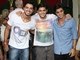 O trio Simas se reuniu na noite de sábado (26) na quadra da Grande Rio, no Rio de Janeiro, para comemorar o aniversário do caçula, Felipe Simas (de camisa azul). Veja mais fotos a seguir!