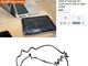 Alguém disse para o moço que ele poderia se pesar com o iPad... O GÊNIO ACREDITOU!