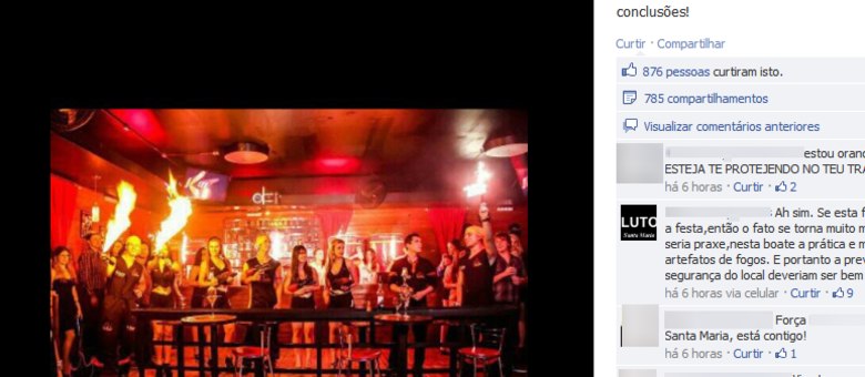Delegado Marcelo Arigony postou a foto em seu perfil numa rede social
