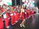 Um time de estrelas da TV e da música invadiu a feijoada da Grande Rio, em uma casa de shows na Barra da Tijuca, zona oeste do Rio, no sábado (2). Rainha de bateria da tricolor de Caxias, a dançarina Carla Prata brilhou à frente dos ritmistas. A assistente de palco do Faustão se esbaldou ao som do samba-enredo deste ano, que defende a permanência dos royalties do petróleo no Estado do Rio