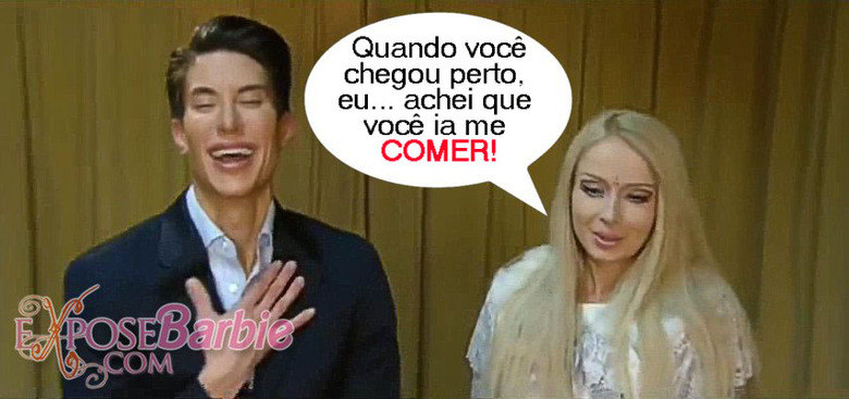 Lukyanova chegou a insinuar que se Juston não foi capaz de perceber que a coisa estava difícil para ela, ele não era lá muito inteligente