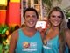 Eles não se desgrudaram e posaram juntinhos para as fotos