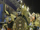 Detalhe de alegoria da agremiação de Santa Tereza
