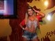 Ana Paula aproveitou o primeiro dia de desfiles no Sambódromo do Anhembi, em São Paulo, nesta sexta-feira (8)