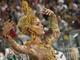 Madrinha da escola paulistana Vai-Vai, Ana Hickmann é uma das personalidades mais aguardadas do desfile da Saracura. Relembre como foi a participação da loira no Carnaval 2013<br>