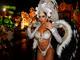 Assim que chegou ao local, Graciella Carvalho disse que iria arrasar como destaque da X-9 Paulistana no Carnaval 2013