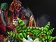 Carro que lembrou o clássico desenho <i>Caverna do Dragão</i> foi um dos destaques do desfile&nbsp;<br><br>