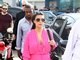 Neste sábado (9),Kim Kardashian e Kanye West tiraram o dia para conhecer o Rio de Janeiro. Durante a tarde, o casal visitou a quadra da Mangueira <br>