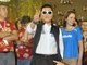 No dia anterior, PSY esteve em cima do trio elétrico em Salvador, na Bahia