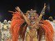 Andréa de Andrade, madrinha de bateria da Império, deu um show como Cleópatra 