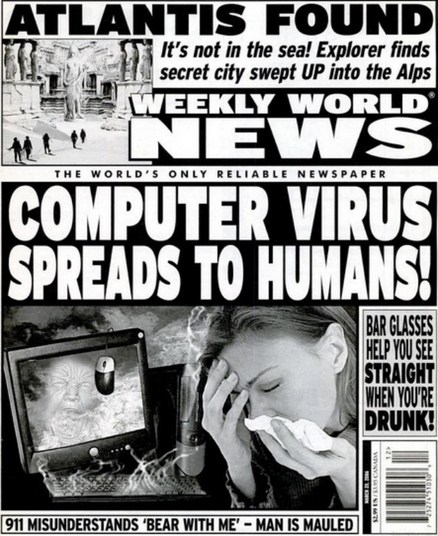 Reprodução/Weekly World News