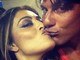 Juliana Paes também trocou beijaços com o marido