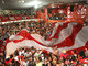 A torcida da Mocidade Alegre comemorava em clima de euforia o <a href="http://entretenimento.r7.com/carnaval-2013/mocidade-alegre-e-bicampea-do-carnaval-de-sao-paulo-12022013">bicampeonato na escola de samba</a> no Carnaval 2013