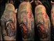 Seu estúdio,&nbsp;Empire
Ink, fica em&nbsp;Akron,
Ohio (EUA) e é a paixão de sua vida