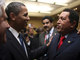 O presidente dos Estados Unidos, Barack Obama, disse que os <a href="http://noticias.r7.com/internacional/apos-chavez-obama-diz-buscar-relacao-construtiva-com-venezuela-05032013">EUA estão interessados em começar uma nova relação com a Venezuela</a>, após a morte de seu presidente socialista, Hugo Chávez. "Nesse momento desafiador da morte do presidente Hugo Chávez, os Estados Unidos reafirmam seu apoio ao povo venezuelano e seu interesse em desenvolver uma relação construtiva com o governo venezuelano", disse Obama em comunicado. À medida que a Venezuela começa um novo capítulo em sua história, os Estados Unidos permanecem comprometidos com medidas que promovem princípios democráticos, o Estado de direito e respeito aos direitos humanos", acrescentou<br>