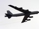

Uma grande esquadrilha dos bombardeiros estratégicos B-52

também faz parte do arsenal americano, 
com capacidade de transportar armas nucleares