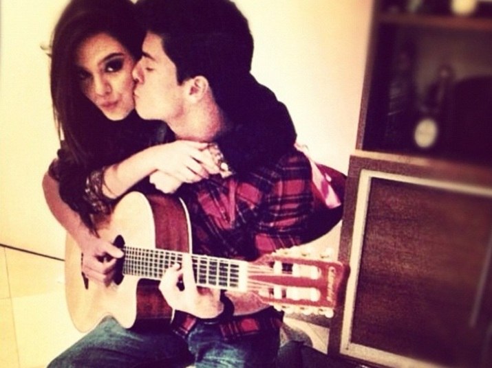 No começo do relacionamento, os dois levavam tudo com bastante discrição e timidez.