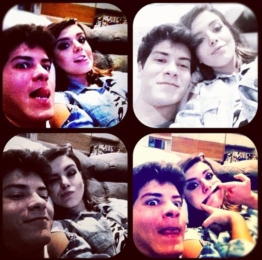 Cheios de humor, Gi e Arthur logo ganharam a simpatia dos fãs. Eles adoram publicar fotos juntinhos nas redes sociais!