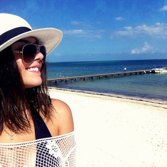 Giovanna Lancellotti é uma ratinha de praia e adora conhecer lugares paradisíacos por aí! A teen ficou apaixonada por Cancún, no México