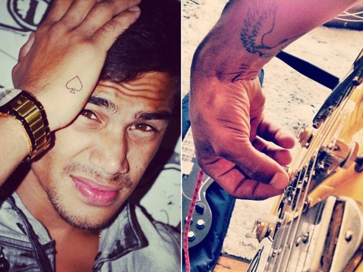 Micael Borges também adora tatuagens e tem desenhos pelo corpo todo!