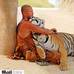 Parece gente! Tigres convivem livremente com monges tibetanos ...