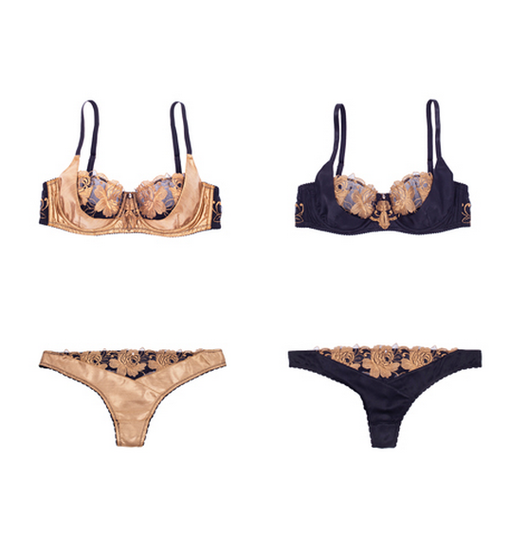 Já
pensou em usar ouro nas roupas? Agora isso é possível. A marca de lingeries
Rococo Dessous inovou a confecção de lingeries de luxo e ao invés de laços e
rendas resolveu apostar em um material bem mais nobre para confeccionar suas
peças: ouro 24 quilates. Cada para chega a custar R$ 12 mil (o equivalente a $
6 mil)