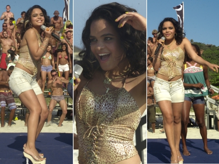 A atriz Carol Macedo já teve um affair com o lateral-direito Daniel Alves