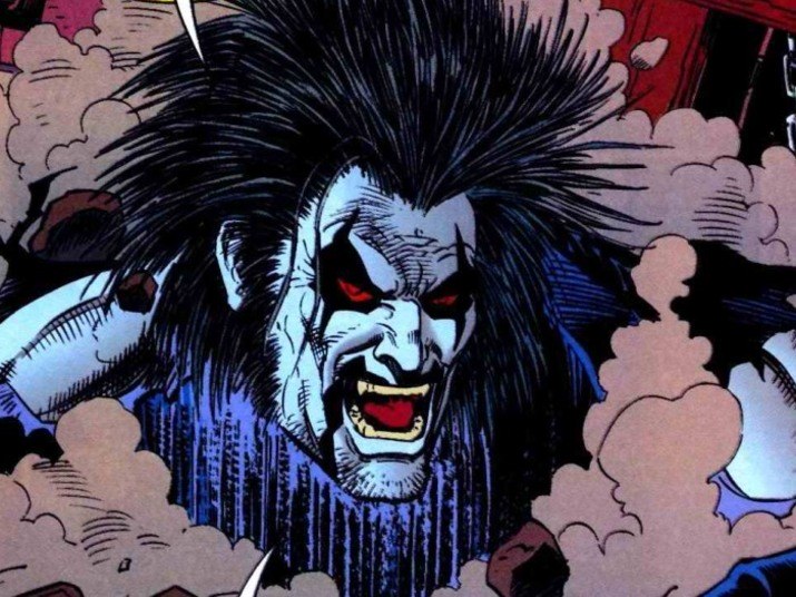 Na verdade um anti-herói, o Lobo, da DC Comics, é um alienígena que atua como caçador de recompensas