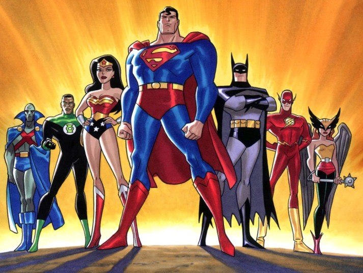 A Liga da Justiça das Américas, formada por Super-Homem, Batman, Aquaman, Mulher-Maravilha, Flash e Lanterna Verde, ainda não ganhou uma adaptação para as telonas