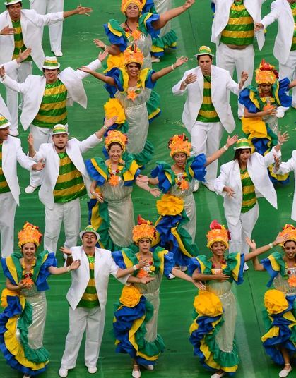 A festa em Brasília é grande e a torcida vai a loucura 