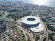 Arena Fonte Nova - Salvador (BA) - TUDO PRONTO!Capacidade: 50 mil pessoasCusto:&nbsp;R$ 591,7 milhõesContrato: PPP (Parceria Público-Privada)Construtora: Odebrecht e OAS