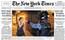 

A principal foto de capa do The New York Times é dos protestos no
Brasil, no qual uma manifestante é atacada por spray de pimenta por um policial.<br><br>Brasileiros declararam que, apesar do amor ao futebol, o país de fato precisa de investimento em outros setores<br><br>— Manifestantes denunciam seus líderes por 
direcionar recursos excessivos para cultivar a imagem do Brasil, 
construindo estádios para eventos internacionais enquanto serviços 
básicos como educação e saúde permanecem em situação precária