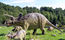 Com grandes chifres, 9 metros de comprimento e 3 de altura e com mais de 6 tonelas, esse era o Tricerátopo. É um dos “atores” principais de Jurassic Park, de Steven Spielberg 