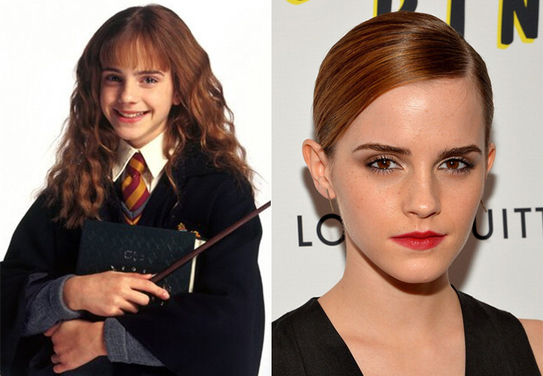 Emma Watson estreou nos cinemas ainda criança, em 2001, como
uma das protagonistas da saga Harry Potter. Ao longo dos oito filmes, ela foi
crescendo e se tornou um mulherão. Em setembro, ela vai estrear a comédia É
o Fim