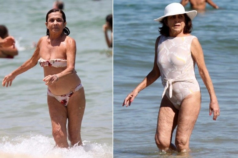 Betty Faria assumiu que ficou chateada com as críticas que recebeu após aparecer em fotos de biquíni na praia. Em entrevista à Revista da TV, do jornal O Globo, deste domingo (23), ela comentou o bafafá.     — Se não gosta, não publica, não olha, deleta, vai a m... Fiquei com raiva porque me arrasaram. É como se quisessem que eu estivesse com o porte de Tieta